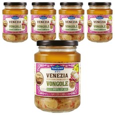 폰타나 베네치아 페페론치노&갈릭 봉골레 파스타소스, 430g, 5개