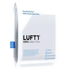 LUFTT 車用活性碳冷氣濾網, LHC142, 1個