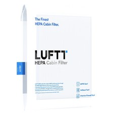 LUFTT 車用活性碳冷氣濾網, LH132, 1個