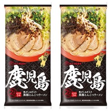 丸太 鹿兒島黑豚骨拉麵 185g,2包 - 湯頭濃郁、麵條Q彈，在家輕鬆享受道地日本風味
