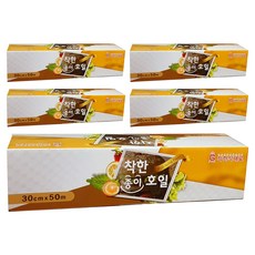 Good Foods 紙箔 30cm x 50m, 1盒, 5盒