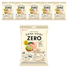 LOTTE 樂天 Zero水果軟糖, 6袋, 238g
