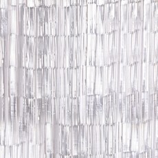파티해 파티 수술 은박 커튼 3p, 샤틴플래티늄, 1개