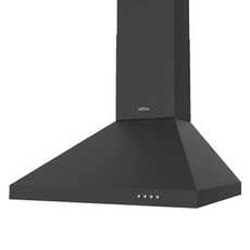 Haatz 데코 침니 주방 렌지후드, KCH-60BL(블랙), 방문설치