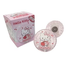 HUNDRED PICTURES 百耘圖 Hello Kitty 氣泡水系列 透明拼圖磁鐵 圓, 16片, 1盒