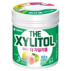 오리온 깔끔한 더 자일리톨, 102g, 1개