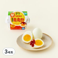 풀무원 동물복지 목초 촉촉란 + 떡볶이소스 세트 105g, 2구, 3세트
