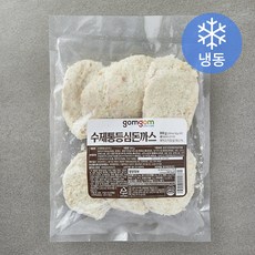 곰곰 수제통등심돈까스 (냉동), 800g, 1개