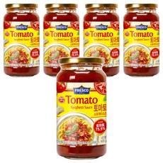 오뚜기프레스코 토마토 스파게티소스, 600g, 5개