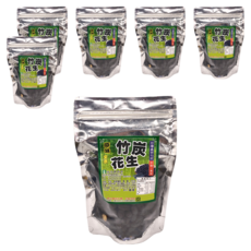 埔里農會 原味竹炭花生 (全素) 台灣產休閒美味, 250g, 6包