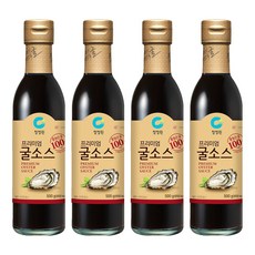청정원 프리미엄 굴소스, 500g, 4개