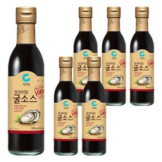 청정원 프리미엄 굴소스, 500g, 6개