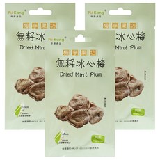 梅李果坊 無籽冰心梅, 15g, 3包