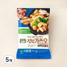 풀무원 진한 가쓰오 어묵전골, 330g, 5개