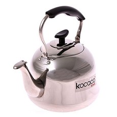 kocaco 提把式不鏽鋼笛音壺, 1L