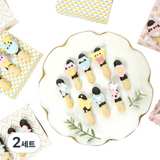 달콤초코 달콤한 막대과자 만들기 세트 PB, 12종, 2세트