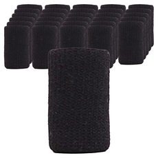 Geongangbyeolbat 手部護理手指帶一體型尼龍類型保護套 黑色, 30個