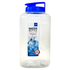 LocknLock 樂扣樂扣 PET提把冰箱側門水壺, 藍色 + 透明色, 2.6L, 1個