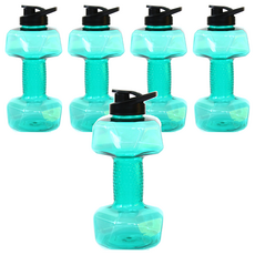 순잠 무게조절 물아령 워터 덤벨 1500ml 민트, 5개
