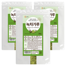 Yungojip 綠茶粉, 300g, 1入, 3個