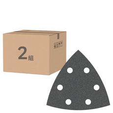 BOSCH 博世 台灣公司貨 三角形自黏砂紙5件組 P320 2608605197 黑色, 10片