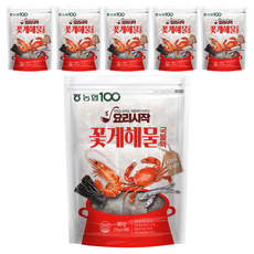 농협 꽃게 해물 국물팩 6p, 90g, 6개