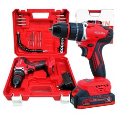 디케이켈슨 무선 전동 드릴 공구 드라이버 세트 21V, 1개