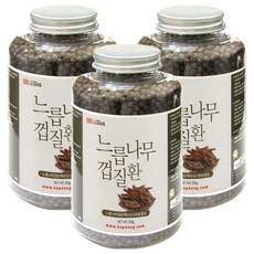 갑당약초 느릅나무껍질환 병타입, 3개, 350g