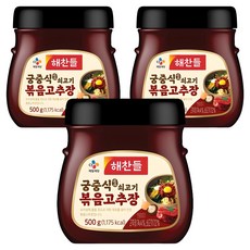 해찬들 궁중식 쇠고기볶음 고추장, 500g, 3개