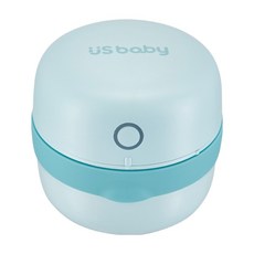 US baby 優生 LED紫外線多功能消毒罐 75x75x70 (mm), YB-C001, 藍色