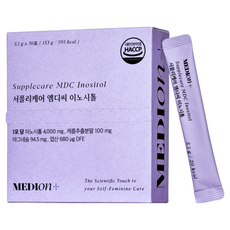 메디온 정품 서플리케어 엠디씨 이노시톨 4000mg 엽산 비타민B 153g, 1개, 30회분
