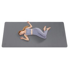 Valansis TPE寬版瑜珈墊, 1個, 暖灰色