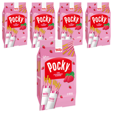 glico 格力高 Pocky 百奇 草莓棒分享包, 72g, 5袋