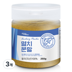 고미네 멸치분말, 250g, 3개