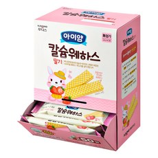 아이얌 아동용 칼슘웨하스, 딸기, 300g, 1개