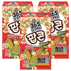 삼육오점이사 사조 전자레인지용 팝콘 오리지날, 140g, 3개