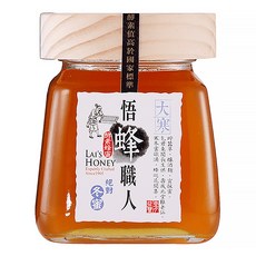 宏基蜂蜜 悟蜂職人 冬蜜 冬季花種製作木質花香 自然完熟高酵素 禮盒玻璃罐裝, 560g, 1罐
