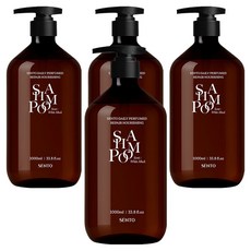 센토 데일리 퍼퓸드 리페어 너리싱 샴푸 화이트머스크향, 1L, 4개