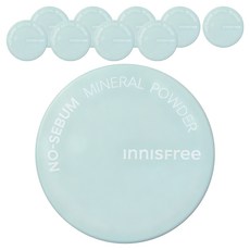 [비건뷰티] 이니스프리 노세범 미네랄 파우더 5g, 10개