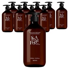 센토 데일리 퍼퓸드 리페어 너리싱 샴푸 화이트머스크향, 1L, 10개