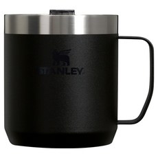 스탠리 클래식 진공 캠프 머그, 블랙, 354ml, 1개