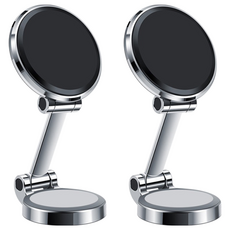 크로니클 초강력 2세대 차량 대쉬보드 스마트폰 거치대, 2개, 실버