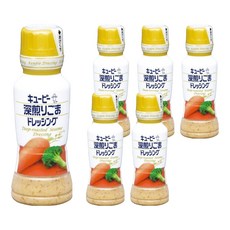 kewpie QP 深煎胡麻醬, 日本原裝進口, 烘烤芝麻, 濃郁香氣, 清爽滑順, 微酸香甜, 180g, 6瓶