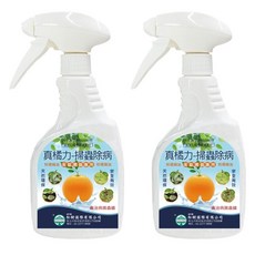 真橘力 掃蟲除菌 柑橘精油 家庭園藝專用, 500ml, 2瓶