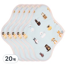 WIZLLY 布衛生棉, 小型, 5入, 4套