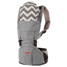 SINBII Secret系列坐墊式背帶 S-FIT款, Silver Gray