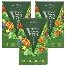大漢酵素 V52蔬果維他植物醱酵液PLUS 52種蔬果 全酵營養, 15ml, 10包, 3盒