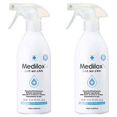 Medilox S 一般用高水準殺菌消毒噴霧, 500ml, 2個