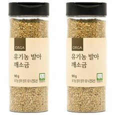 올가홀푸드 발아 깨소금 인도산, 90g, 2세트