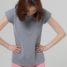 ROLYFIT 女款素色運動短袖T恤